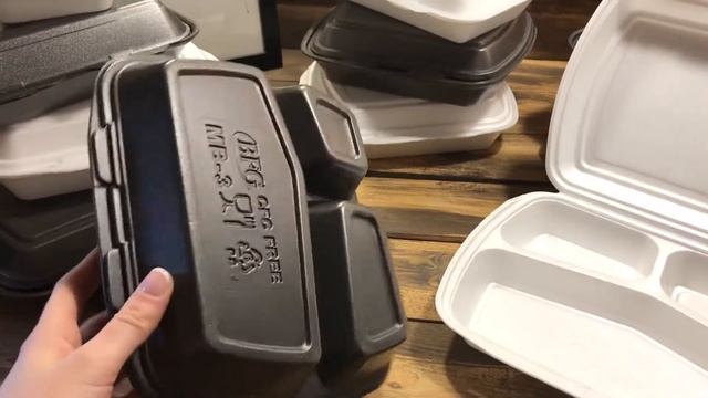 Одноразовый ланч-бокс MB-3