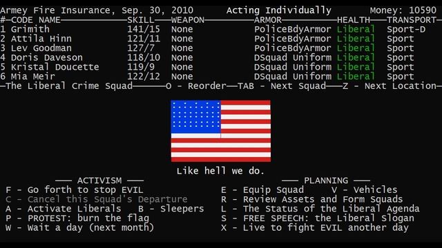 LGWI - Liberal Crime Squad v4.12.49 // 31 смотреть онлайн