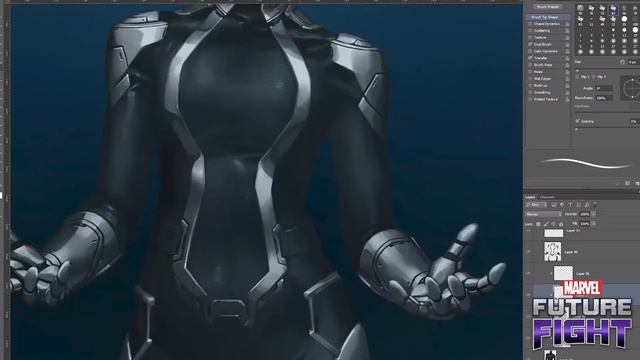 MARVEL Future Fight Luna Snow Speed Art смотреть онлайн