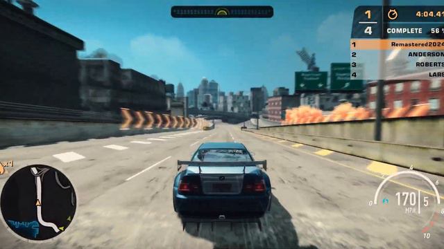 Need For Speed Most Wanted Remastered 2024