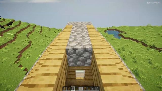 Дом для выживания в майнкрафт! - простой стартовый дом смотреть онлайн