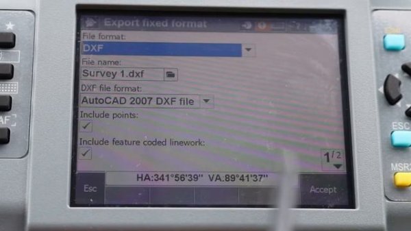 How to survey and set-out Trimble C5