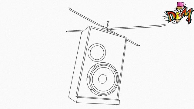 HOW TO DRAW HELICOPTER SPEAKERMAN FROM SKIBIDI TOILET | EASY | STEP BY STEP | como dibujar skibidi смотреть онлайн