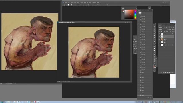 SPEED PAINTING. Максим Верехин. CG Speak смотреть онлайн