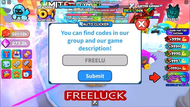 *ALL CODES WORK* [?VOID] Strong Ninja Simulator ROBLOX | NEW CODES | March 3, 2023 смотреть онлайн