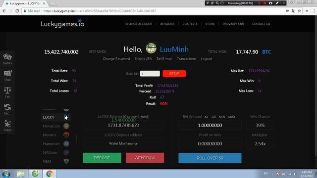 Bot Dice Luckygames | High Profits Every Day (v.Pro) смотреть онлайн