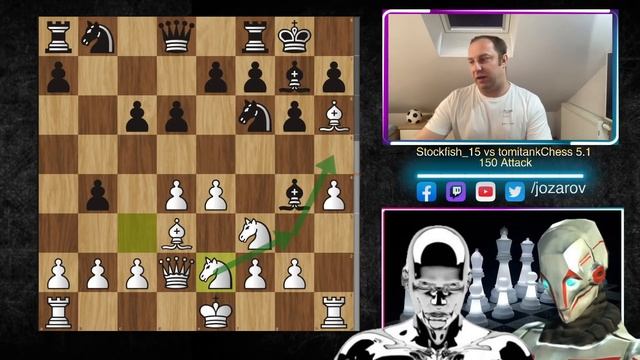 Stockfish 15 Demonstrates the POWER of the 150 Attack смотреть онлайн