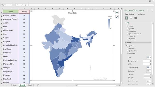 How to Create Map in Excel | Make Dynamic Heat Map in Excel - (Hindi) смотреть онлайн