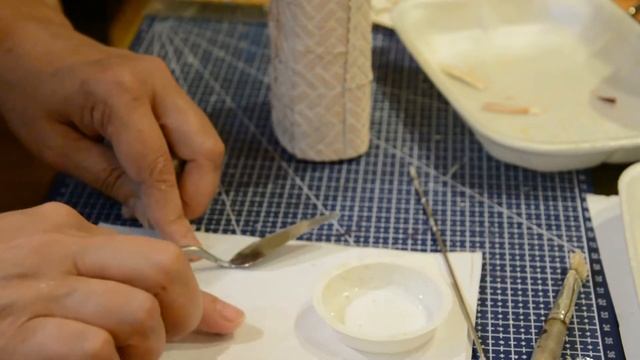 декор бутылки Ржавая фляжка часть 2