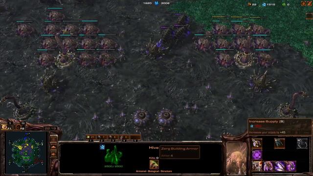 How this tactic saved us at minute 21! Zerg Hex / Starcraft 2 arcade смотреть онлайн