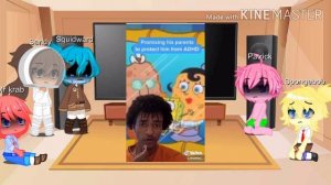Spongebob reacts to memes