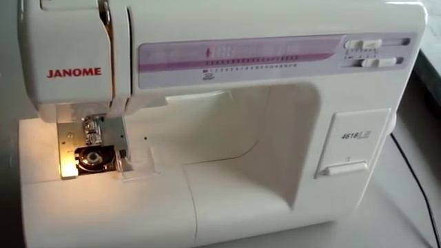 time2do: Janome 4618 Bobbin insertion and its Thread pick up смотреть онлайн