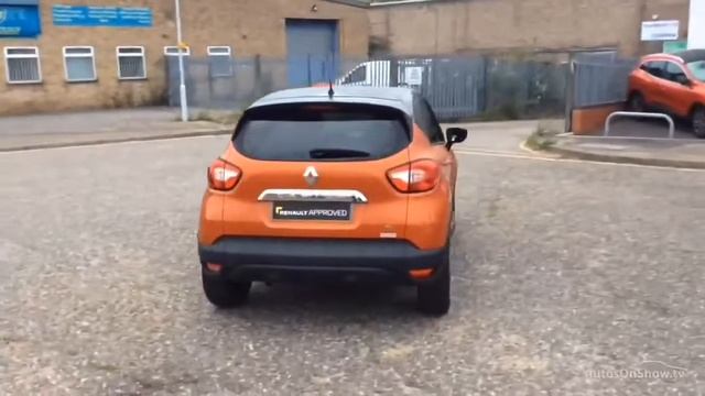 RENAULT CAPTUR DYNAMIQUE S MEDIANAV TCE EDC ORANGE/BLACK 2014 смотреть онлайн