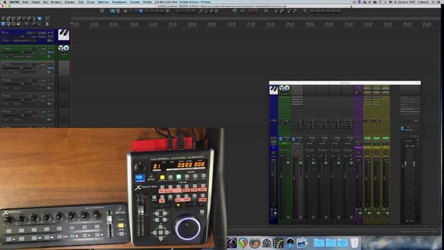 Управление DAW с помощью конторллеров Behringer X-Touch One и X-Touch Mini
