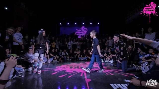 RESPECT MY TALENT-2015 | HIP-HOP PRO 1/8 | MICKEY (WIN) VS LIL D смотреть онлайн