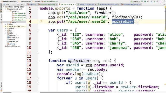 6 findAllWebsites webdev spring 2017 wednesday 2 15 2017 смотреть онлайн