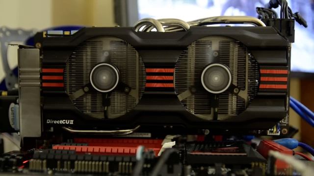 ASUS GeForce GTX 770 DirectCU II Noise test смотреть онлайн