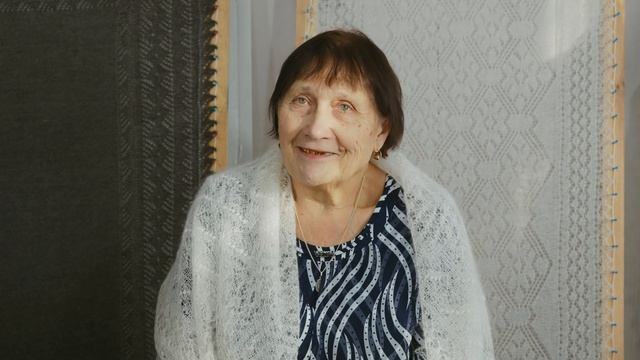 Оренбургский пуховый платок. Мастерица Раиса Михайловна. Как научиться вязать пуховые платки. смотреть онлайн