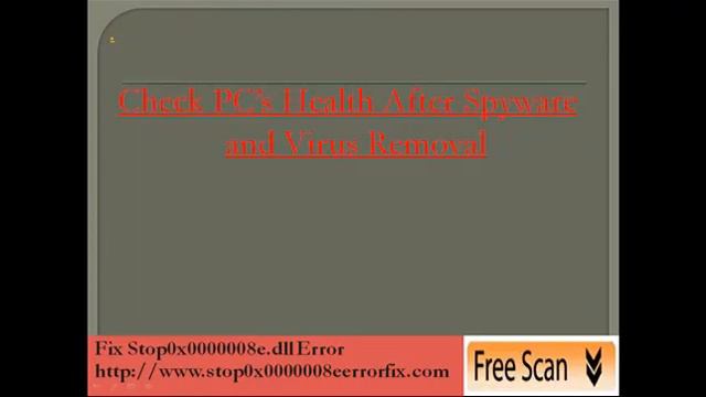 Fix Stop0x0000008e.dll error смотреть онлайн