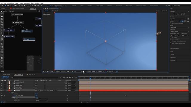 Stardust After Effects - Ноды Turbulence Field смотреть онлайн