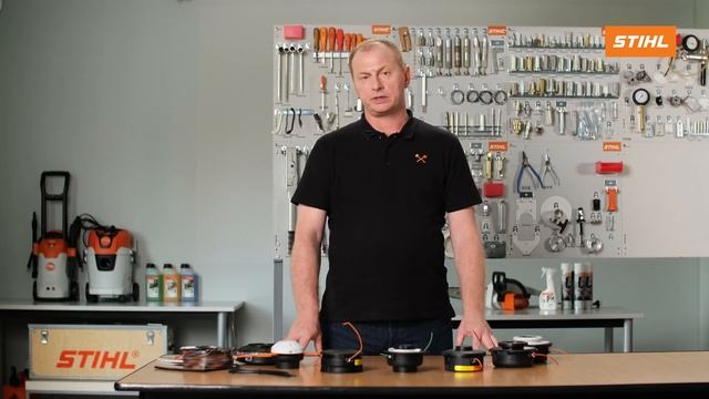Как выбрать режущий инструмент для мотокос STIHL? Как заправить косильную струну и установить ножи? смотреть онлайн