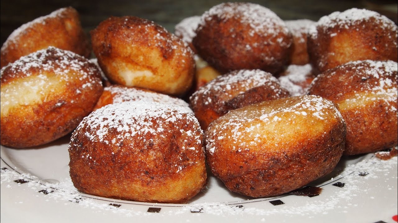 Рецепт - ЛИТОВСКИЕ ПОНЧИКИ! Рецепт вкусных творожных пончиков! смотреть онлайн