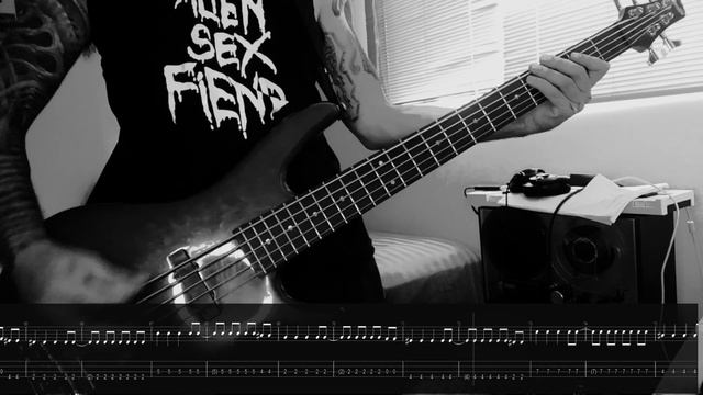 Christian Death - Romeo's Distress (Bass Cover With Tabs)