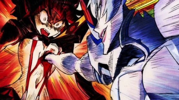 Kill la Kill Episode 18 Review: Satsuki Defeated & Ragyo & Ryuko Connection キルラキル,