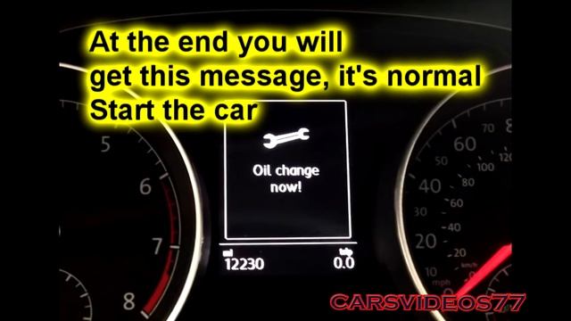 Reset Oil Service Light on VW Golf 7 / Golf VII - Easy & Fast смотреть онлайн