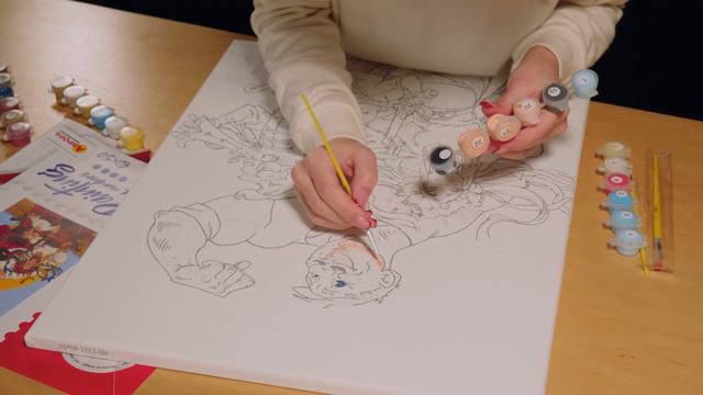 Картина за номерами з героями акції «Козаки та Аврора»😍 смотреть онлайн