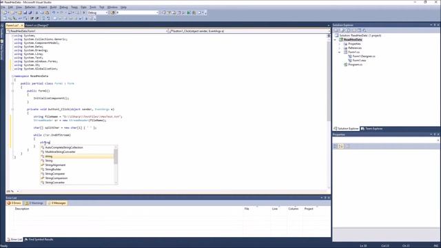 C# Tutorials: Read Hex Numbers from a text file смотреть онлайн