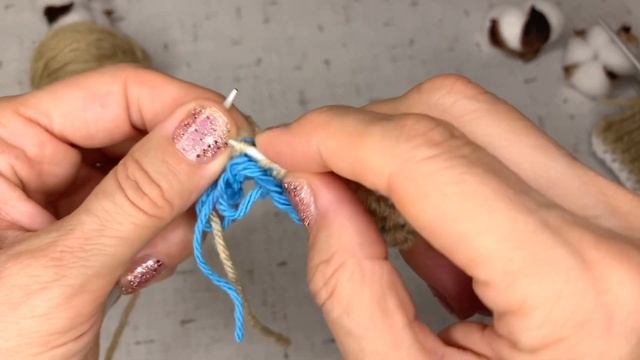 Фабричный набор петель. ЛЕГКО! Набор петель фабричным способом. смотреть онлайн