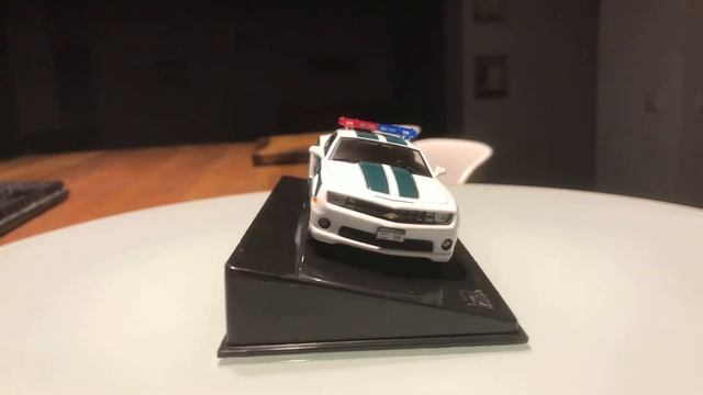 2011 Chevrolet Camaro SS Dubai police car 1/43 review смотреть онлайн