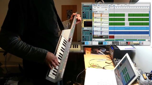 Yamaha SHS-10 Keytar and Reason смотреть онлайн