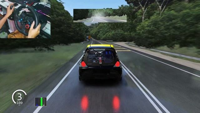 Tuned Honda Brio Batang Kali Road - Asseto Corsa Gameplay (Steering Wheel + Shifter) смотреть онлайн