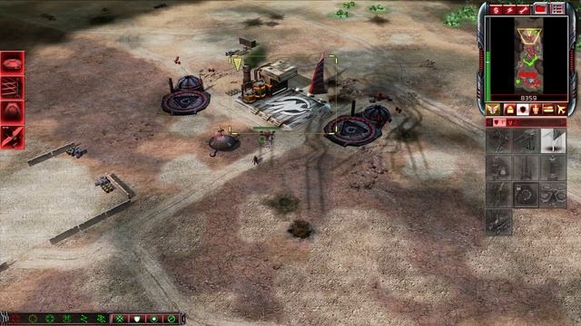 Command and conquer 3 Kane's Wrath - прохождение - Hard - Вся королевская конница =8= смотреть онлайн