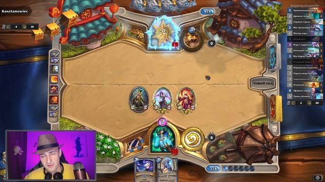 Откуда ТАКОЙ ТЕМП!?? Секрет МАГ бюджетная колода | Стандарт | Hearthstone смотреть онлайн