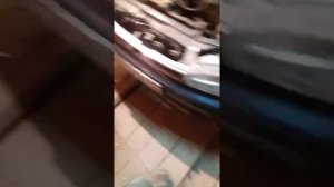 Демонтаж водяной помпы двигатель 5а