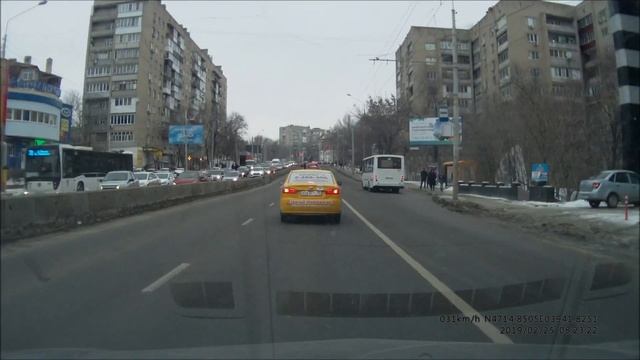 ДТП 25.02.2019 Ростов-на-Дону, Шеболдаева смотреть онлайн
