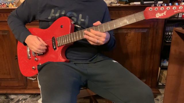 Muse Hysteria - Manson (Cort) Red Sparkle -Guitar Cover смотреть онлайн