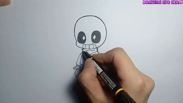 How To Draw Ice Sans Chibi Very Easy смотреть онлайн