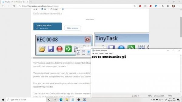 TINY TASK (How To afk things)