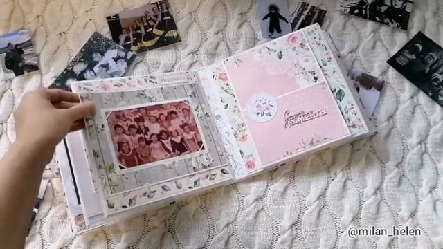 Обзор семейного Pop-Up альбома / Pop-up album scrapbooking смотреть онлайн
