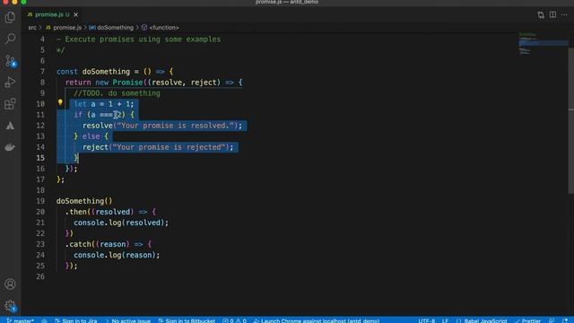 JavaScript Promises Tutorial | How to Resolve or Reject a JavaScript Promise смотреть онлайн