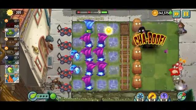 plants vs zombies 2 modern day day 30 смотреть онлайн