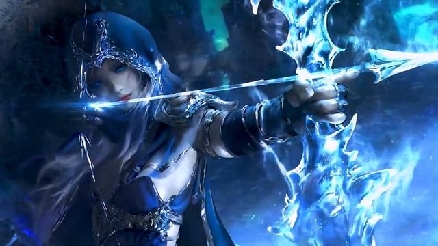 Ashe the Frost Archer LoL _ 3440x1440 Resolution Live Wallpaper For PC & Desktop _ Live Wallpaper смотреть онлайн