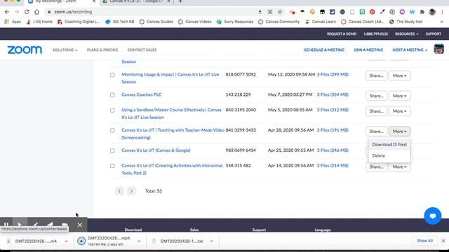Zoom | Deleting Cloud Recordings from Account смотреть онлайн