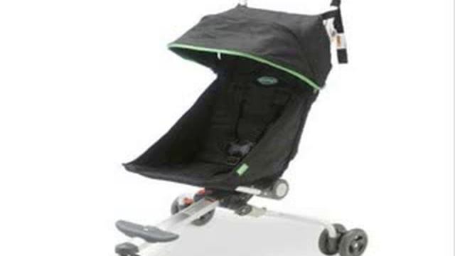 QuickSmart Backpack Stroller - Black Lime смотреть онлайн
