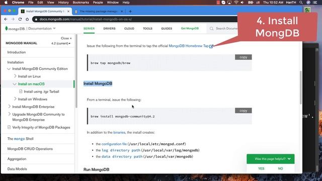 How to Install mongoDB on Mac 2019 смотреть онлайн