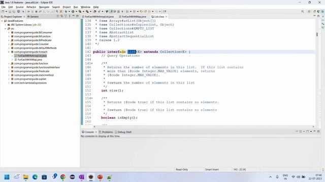 6. Java 8 forEach method | forEach method in java 8 | forEach() method implementation in java 8 смотреть онлайн